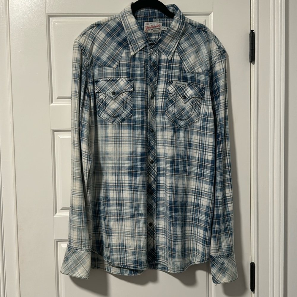 True Religion flannel shirt
